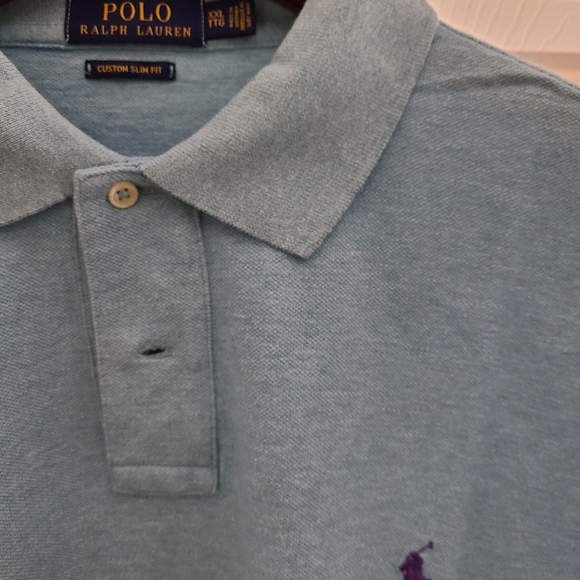 RALPH LAUREN POLO CUSTOM SLIM XXL SHIRT - Picture 2 of 2